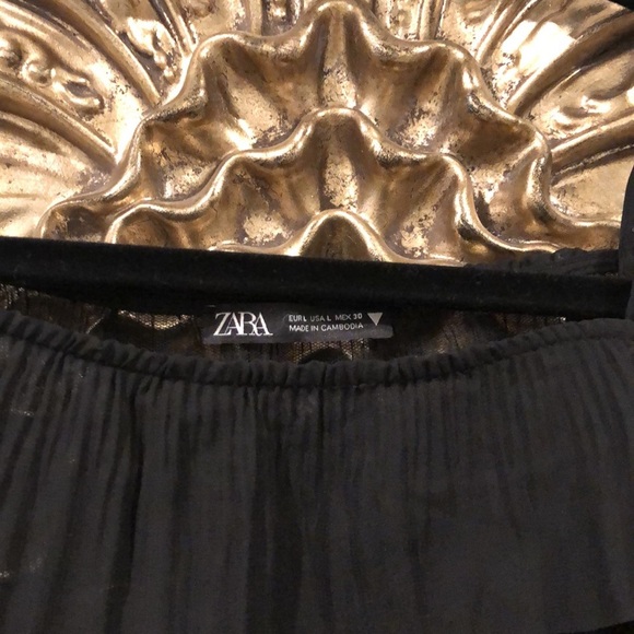 Zara ruffled tiered cami tank - Picture 4 of 5